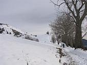 Salita da Rovetta a Cima Paré con neve il 6 dicembre 2009 (Gruppo di 9 escursionisti del Pieroweb) - FOTOGALLERY